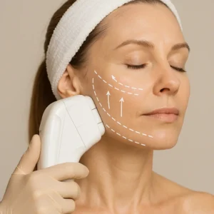 Woman having HI-FU to reduce wrinkles call LA LIPO Didcot Now!