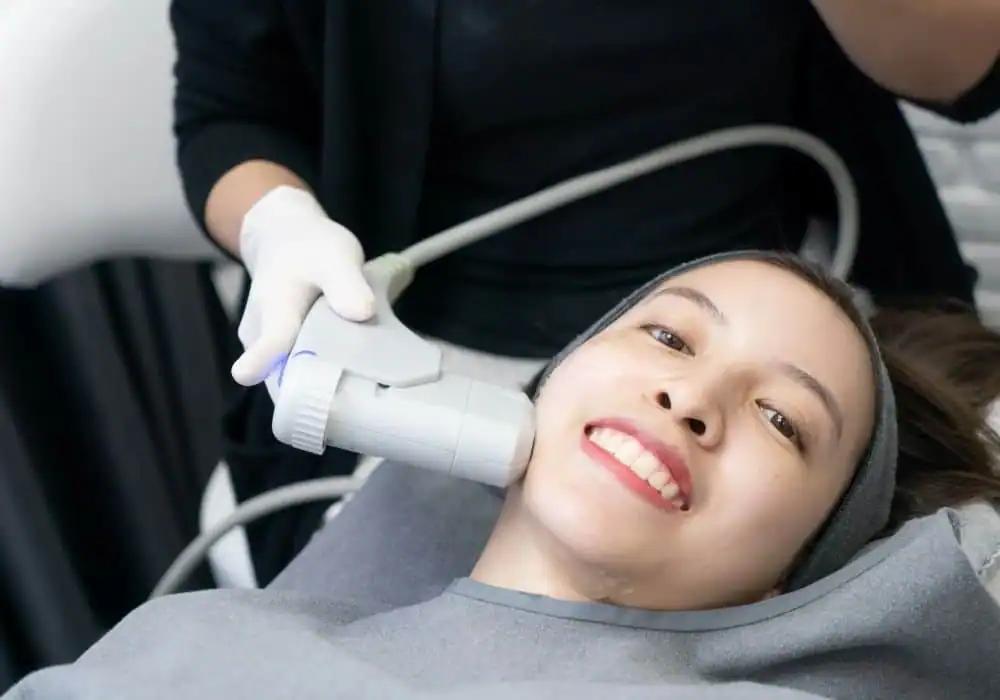HIFU treatment Didcot in progress