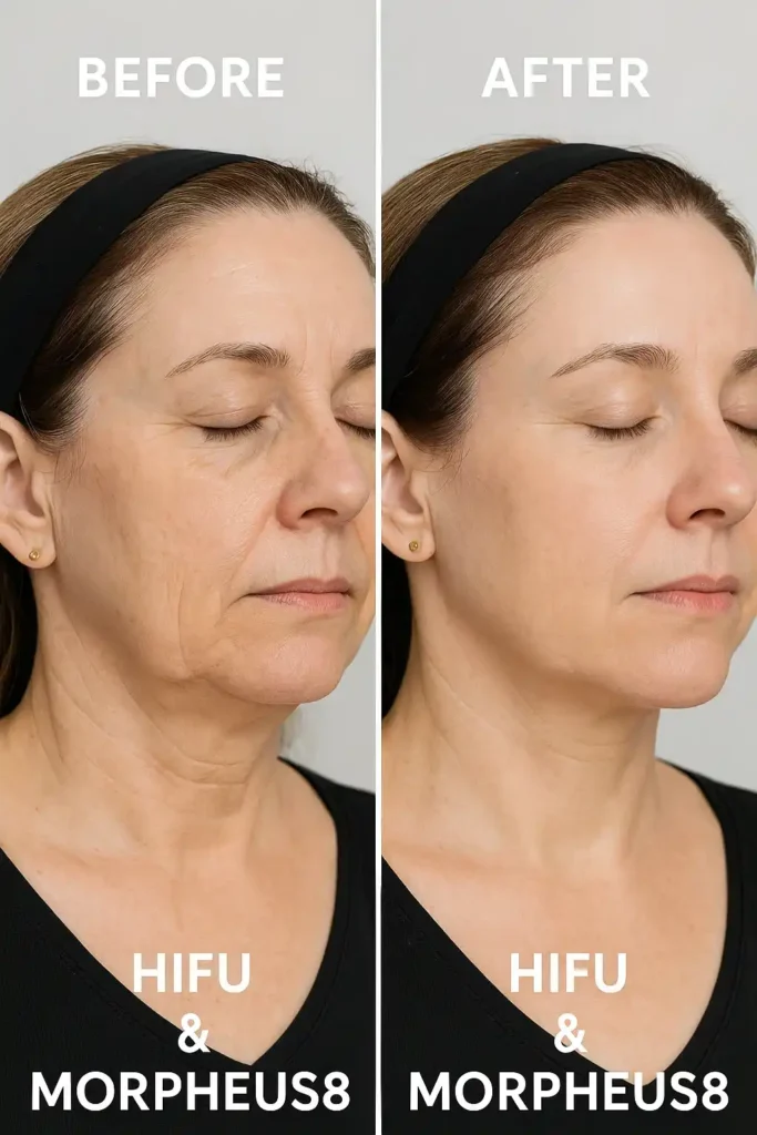 HIFU & Morpheus8 treatment results Didcot - book in today!