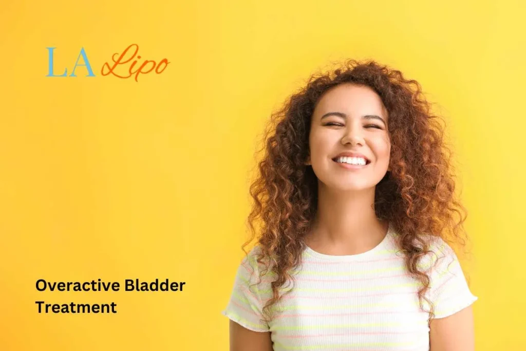 woman smiling about overactive bladder treatment Didcot solutions