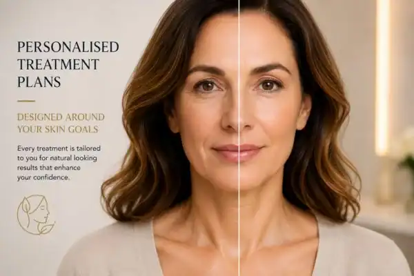 Before and after results of Collagen Lift Therapy Didcot